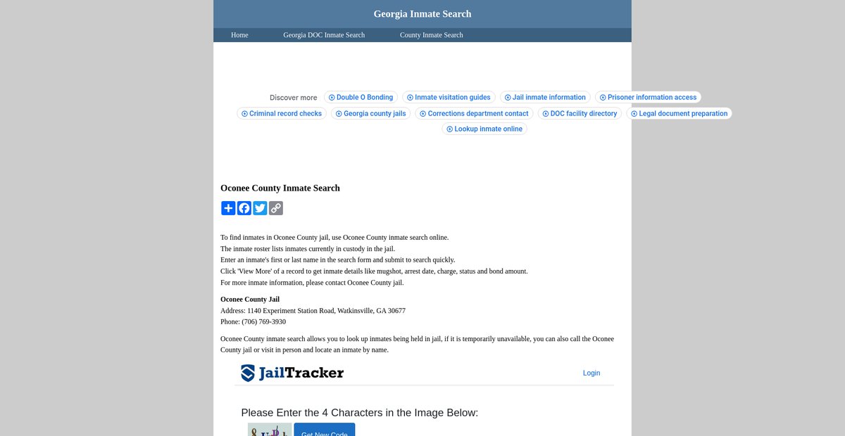 Preview of inmatesearchgeorgia.org