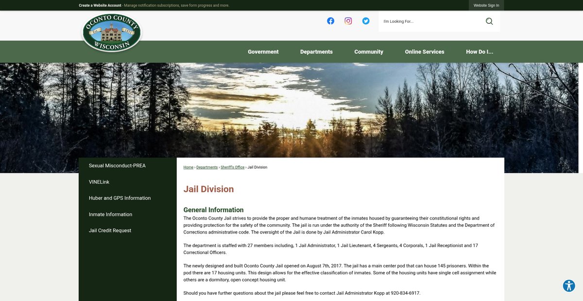 Preview of ocontocountywi.gov