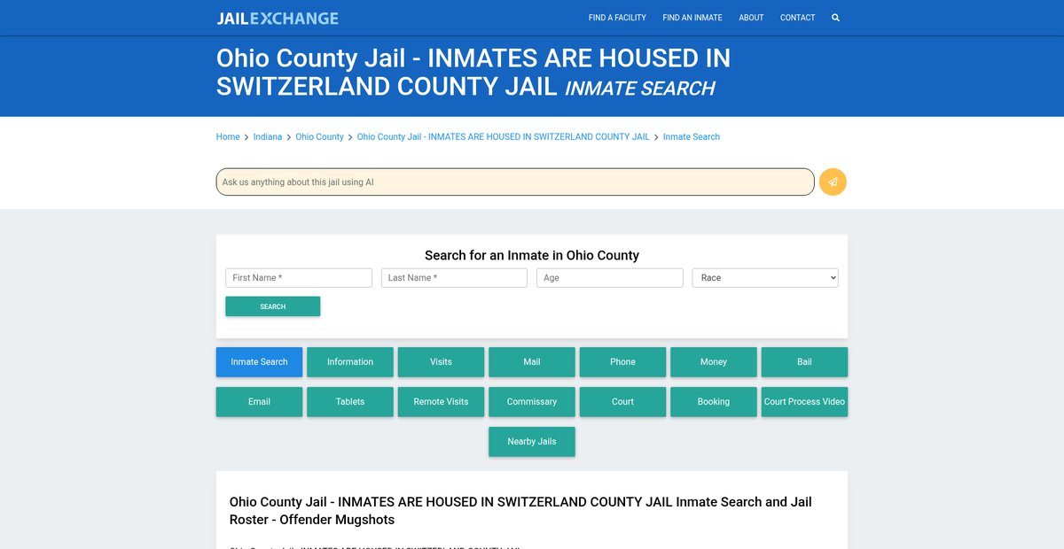 Preview of jailexchange.com