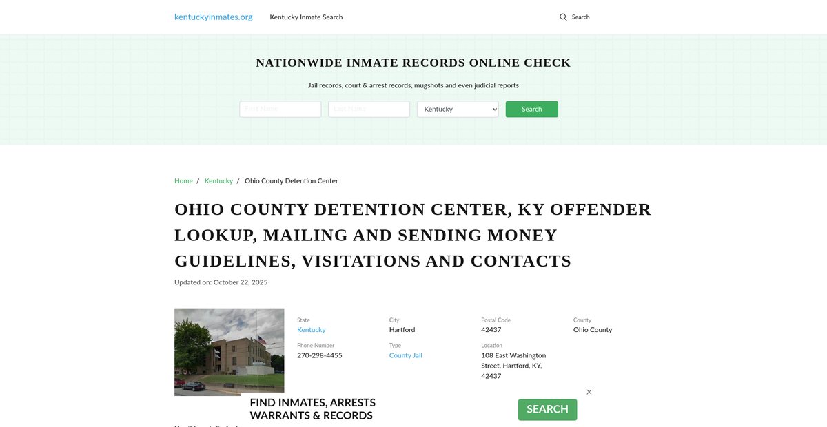 Preview of kentuckyinmates.org