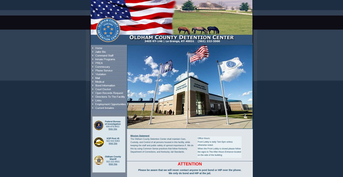 Preview of oldhamcountyjail.com