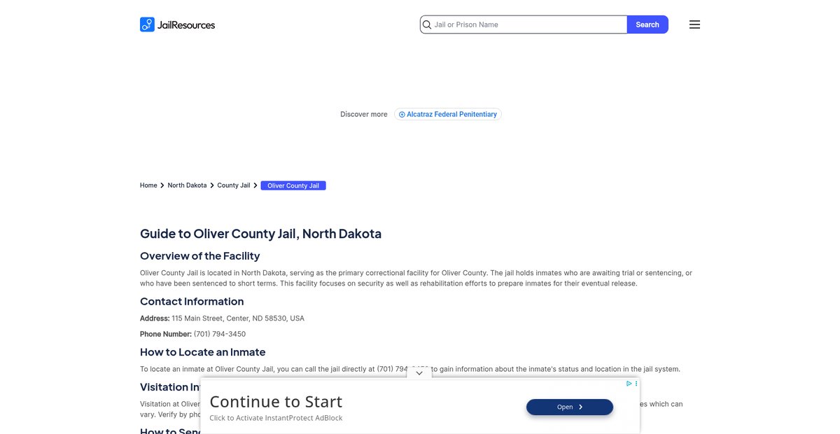 Preview of jailresources.com