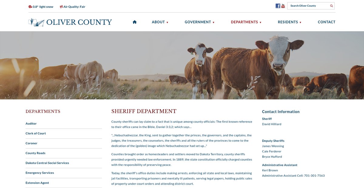 Preview of olivercountynd.org
