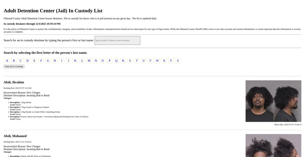 Preview of webapp.co.olmsted.mn.us