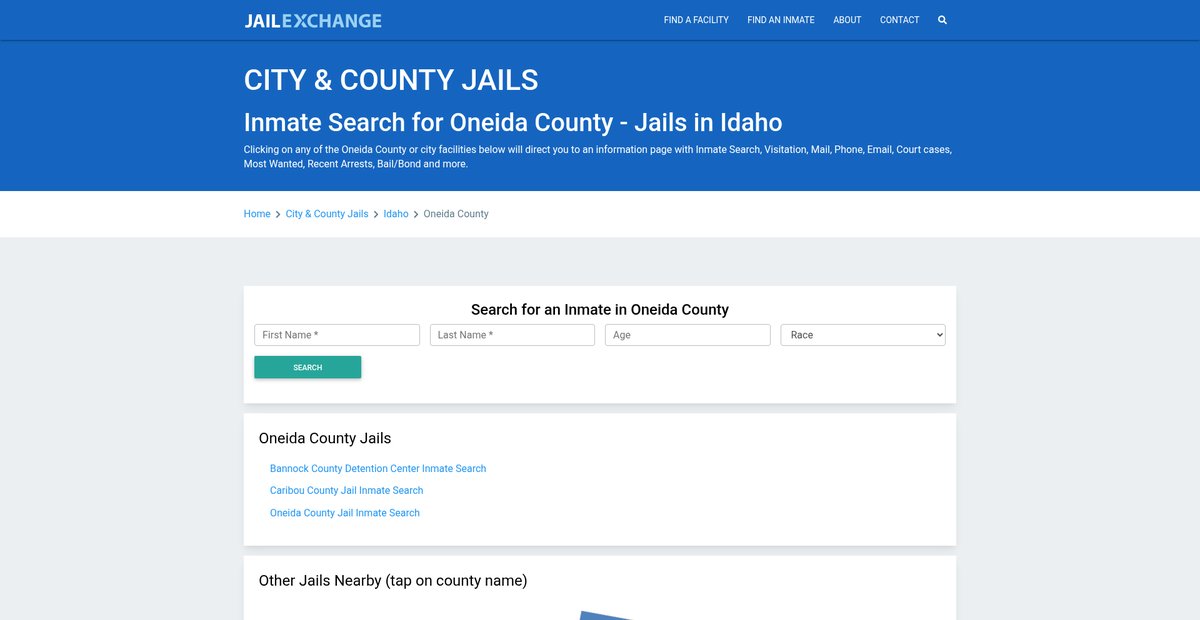 Preview of jailexchange.com