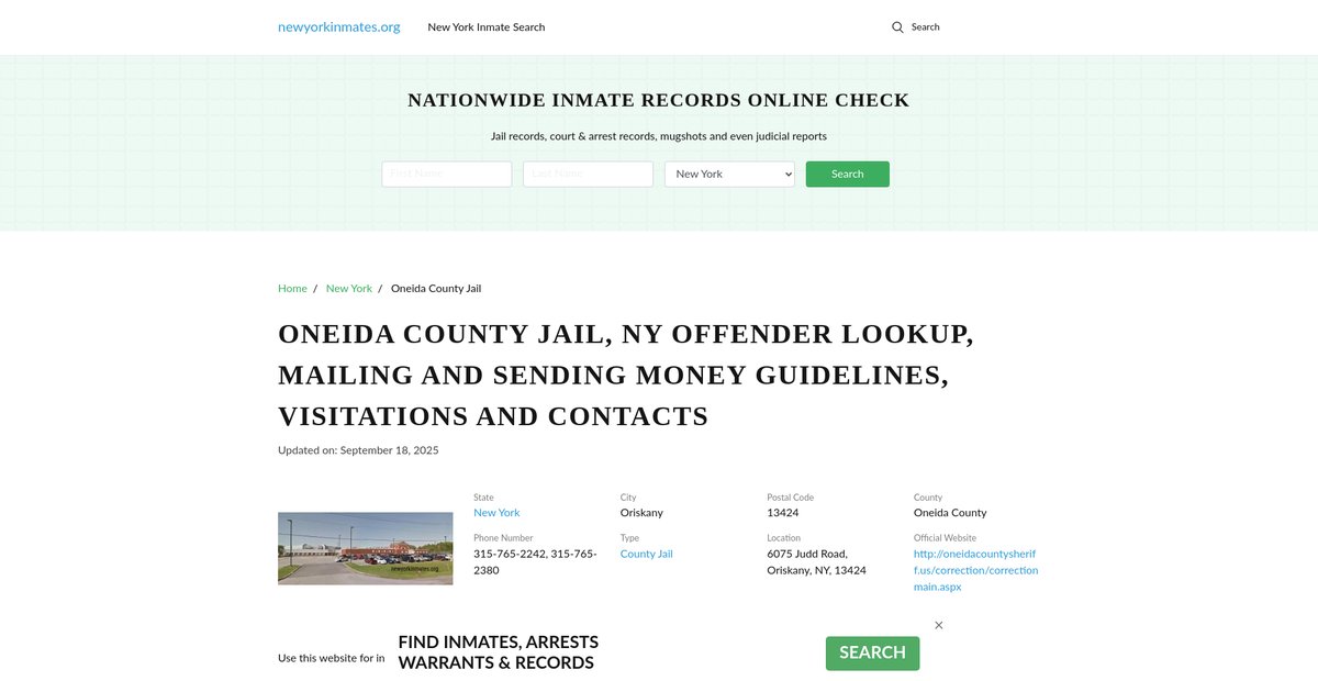 Preview of newyorkinmates.org