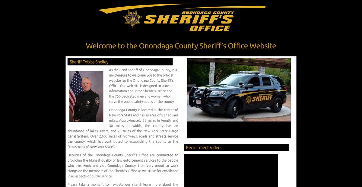 Preview of sheriff.ongov.net