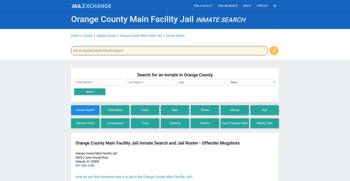 Preview of jailexchange.com