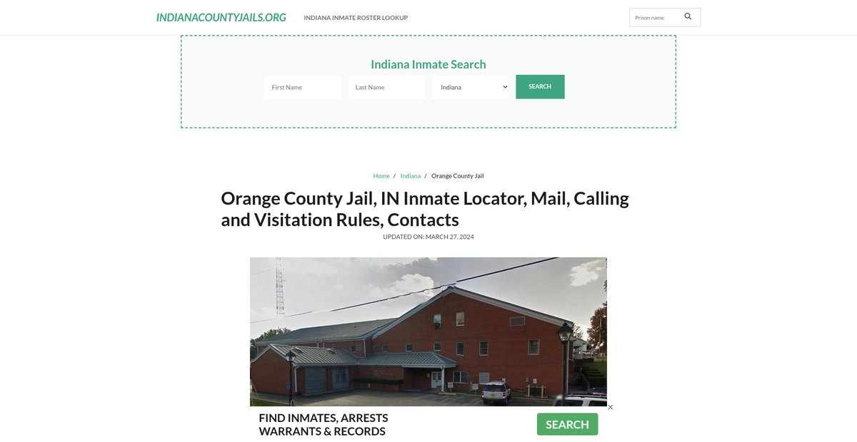 Preview of indianacountyjails.org
