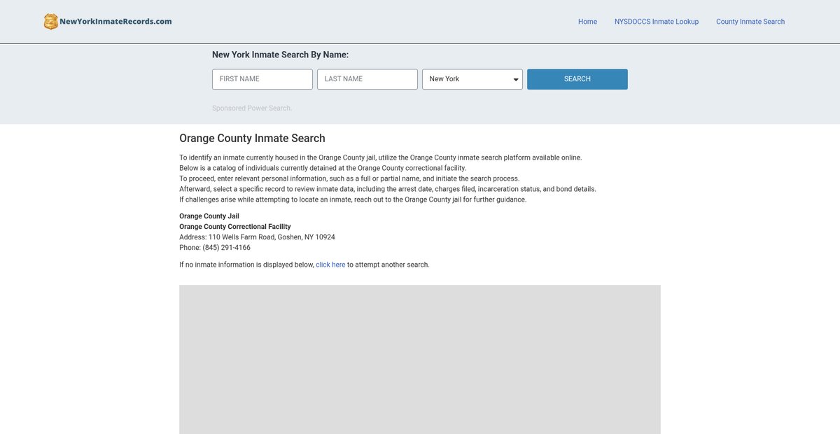 Preview of newyorkinmaterecords.com