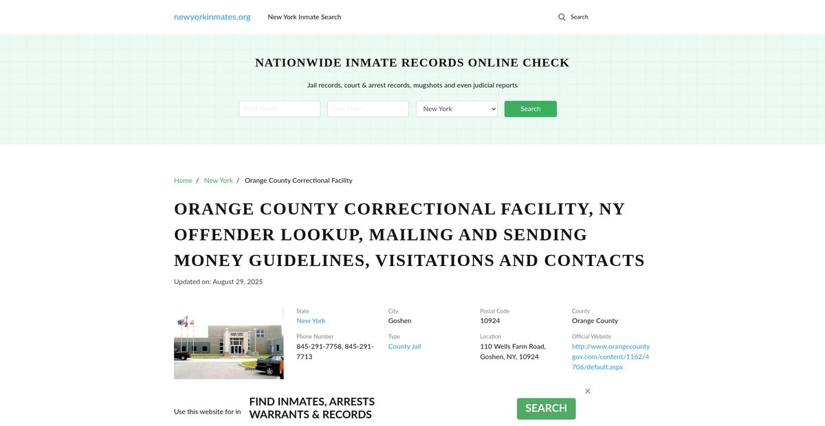 Preview of newyorkinmates.org