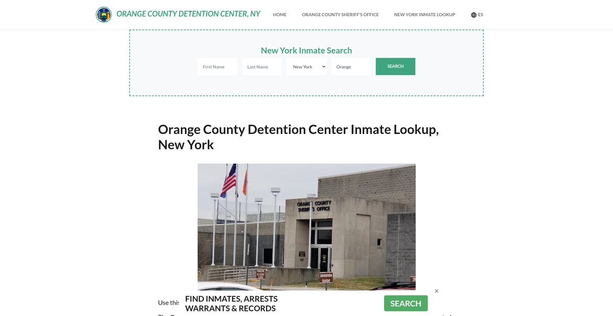 Preview of orangecountydetentionny.org
