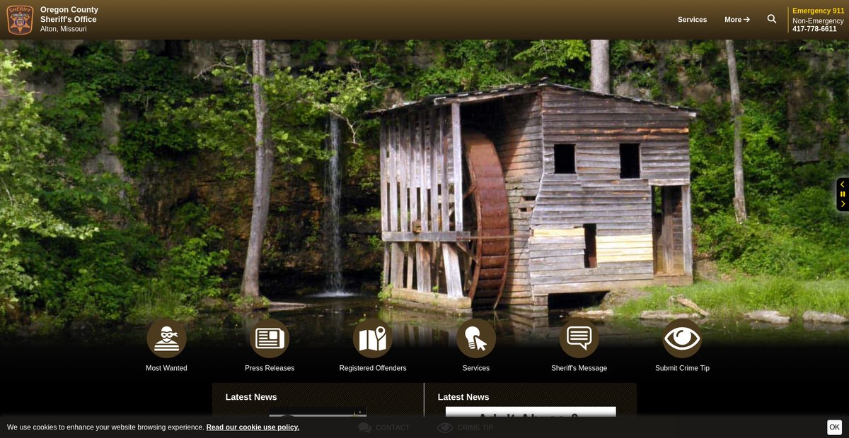 Preview of oregoncountysheriff.org