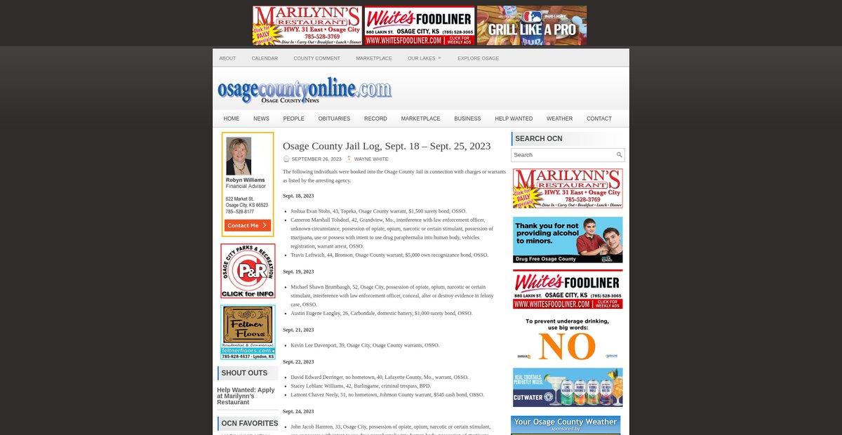 Preview of osagecountyonline.com