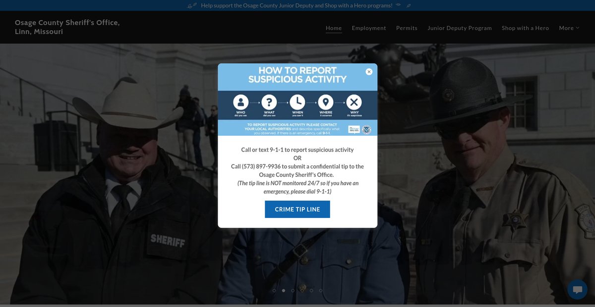 Preview of osagesheriff.org