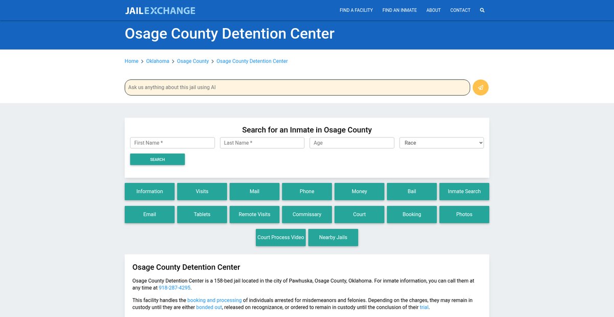 Preview of jailexchange.com