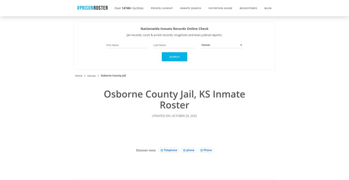 Preview of prisonroster.com