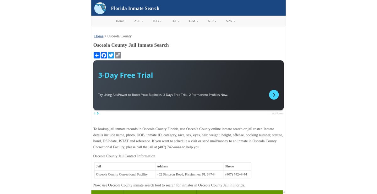 Preview of inmatesearchfl.org
