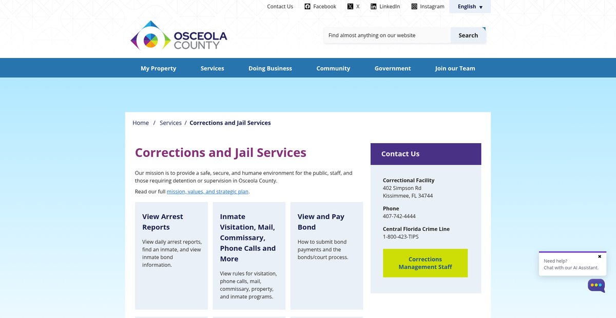 Preview of osceola.org