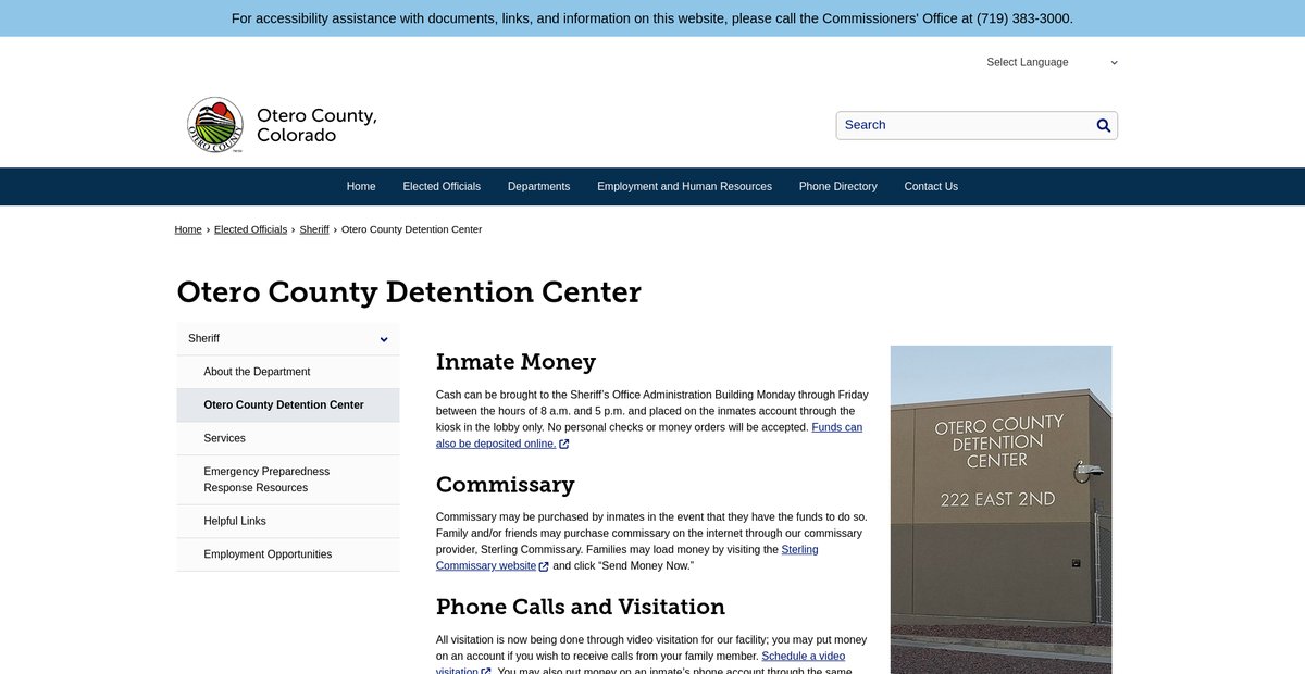 Preview of oterocounty.colorado.gov