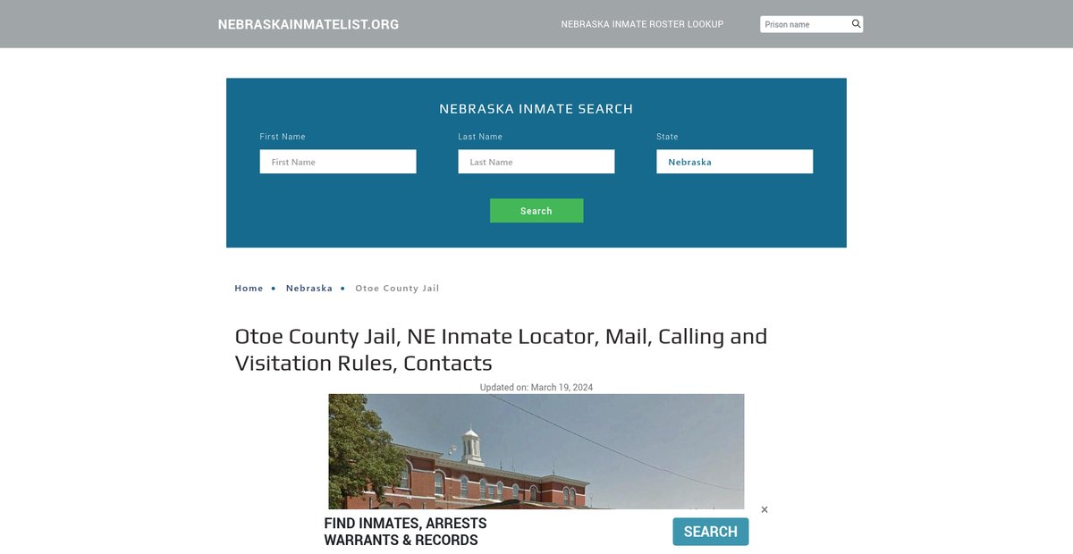 Preview of nebraskainmatelist.org