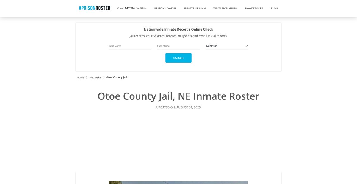 Preview of prisonroster.com