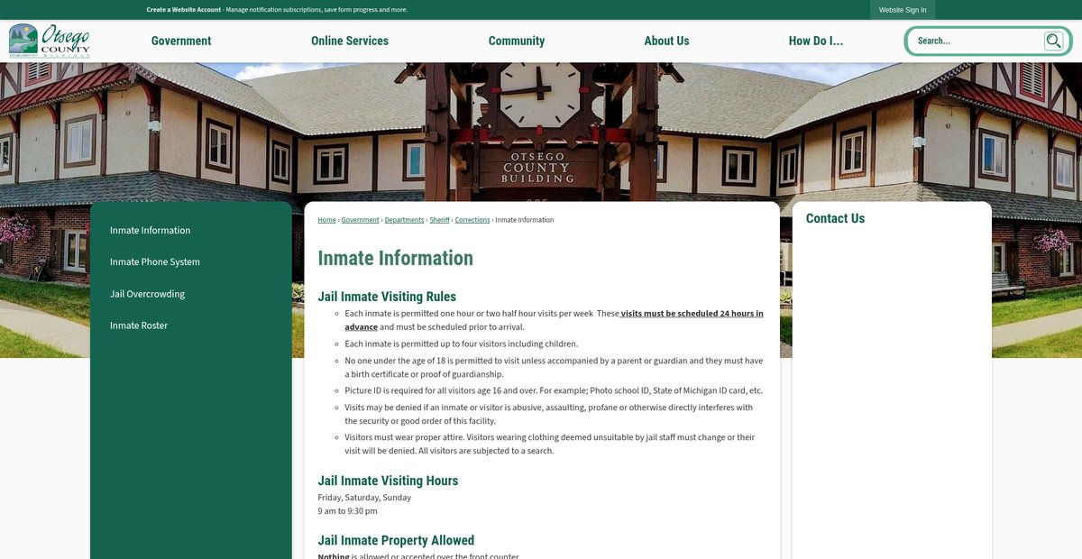 Preview of otsegocountymi.gov