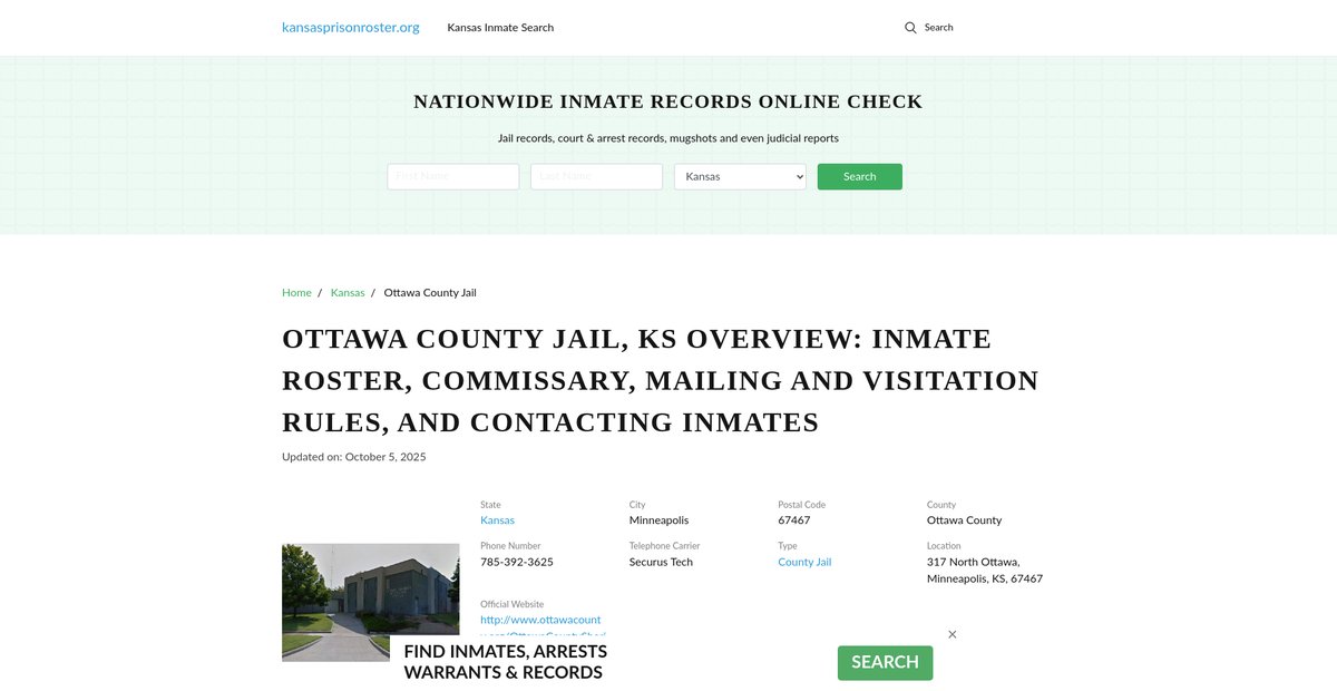 Preview of kansasprisonroster.org