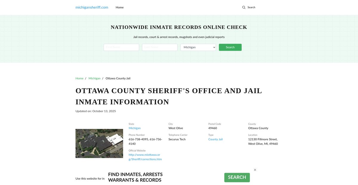 Preview of michigansheriff.com