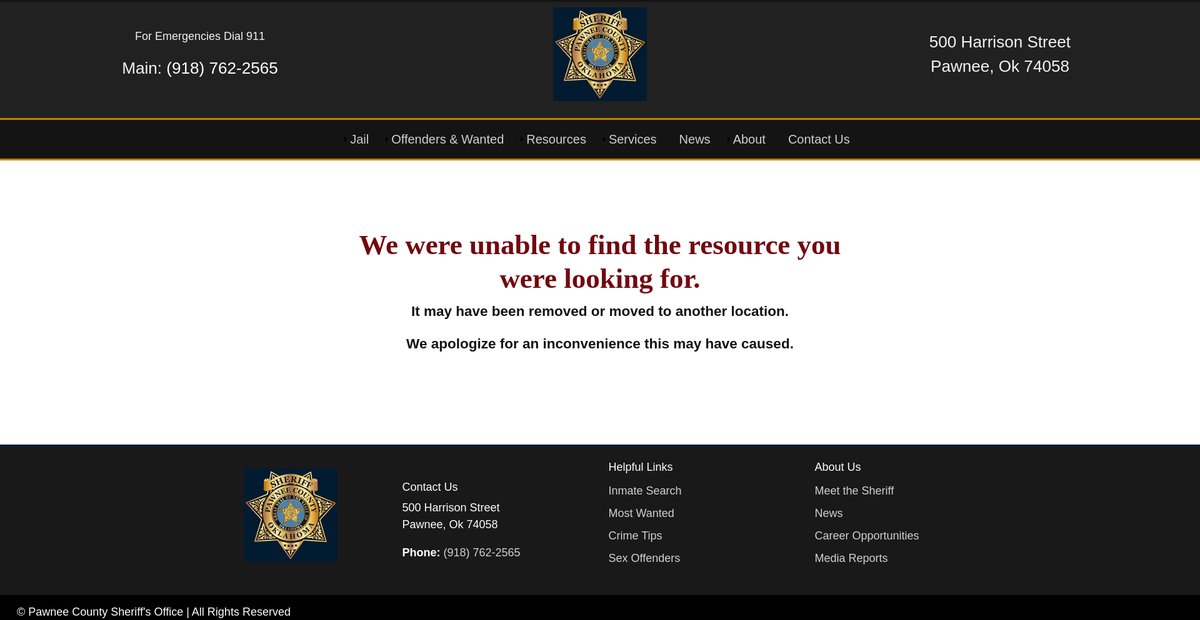 Preview of ottawacountyso.com