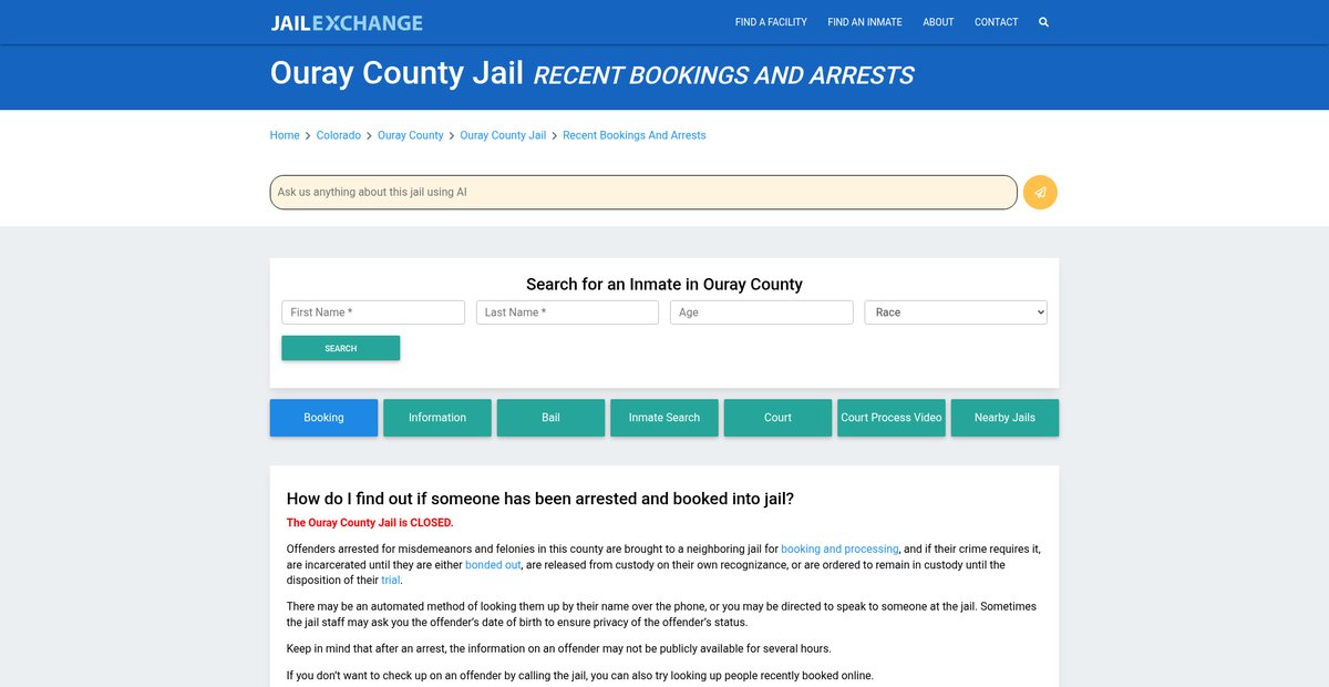 Preview of jailexchange.com