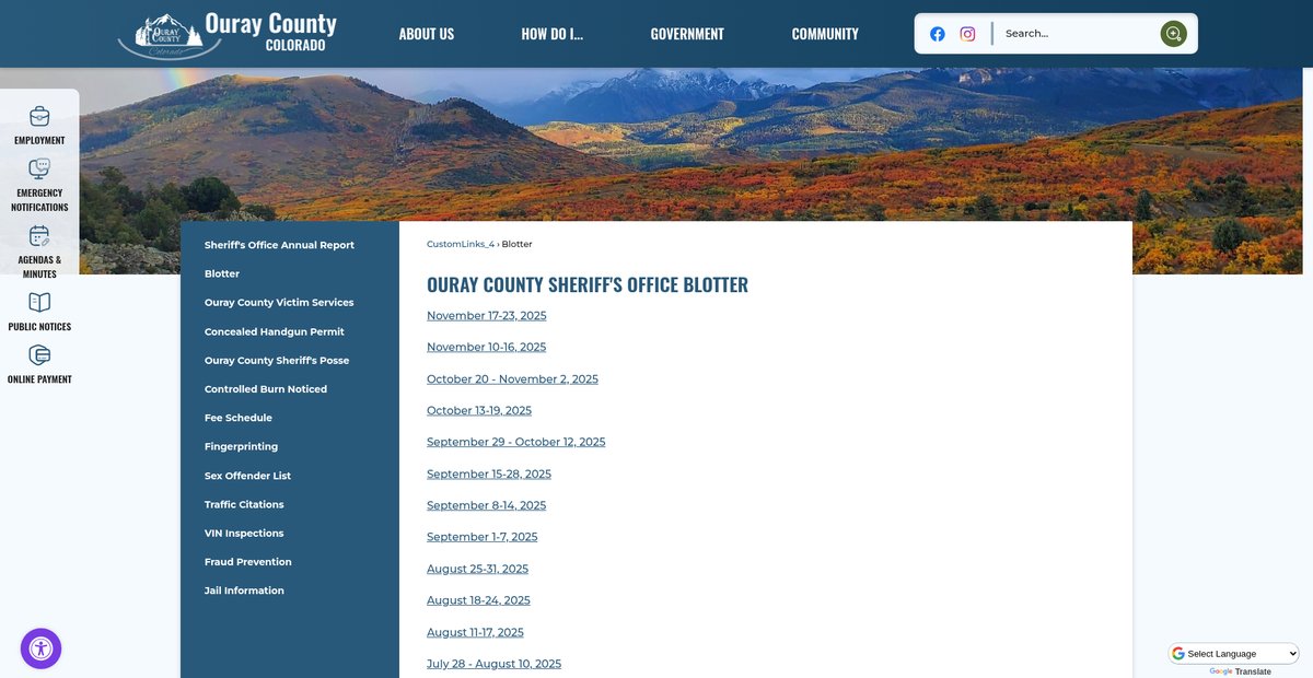 Preview of ouraycountyco.gov