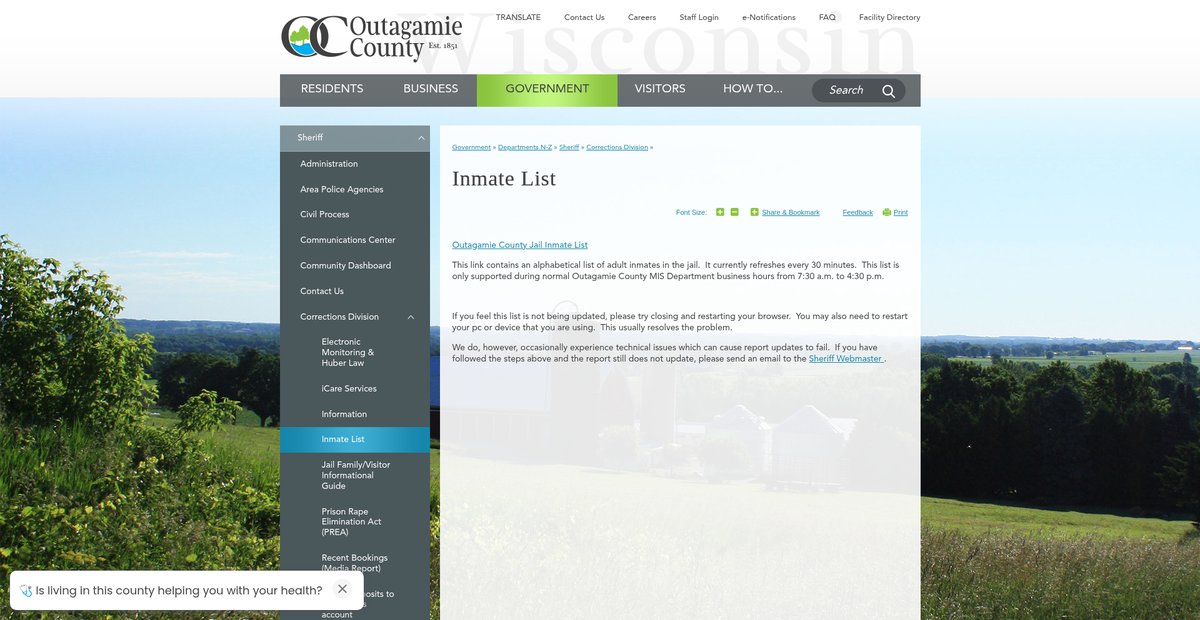 Preview of outagamie.org