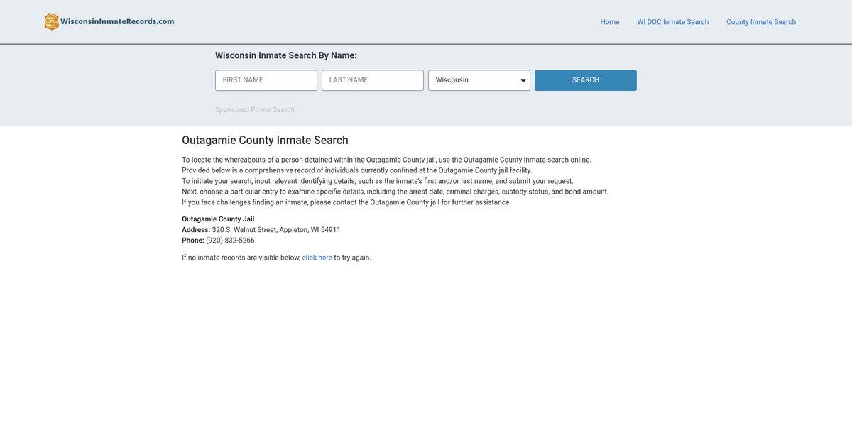 Preview of wisconsininmaterecords.com