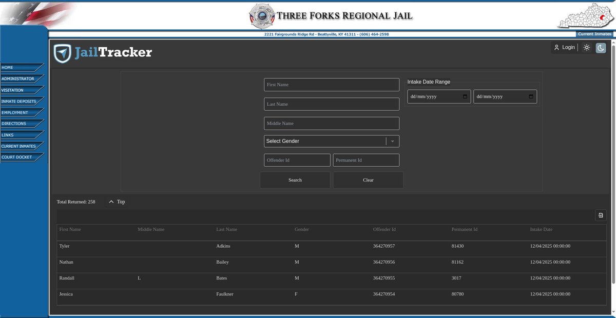 Preview of threeforksregionaljail.com