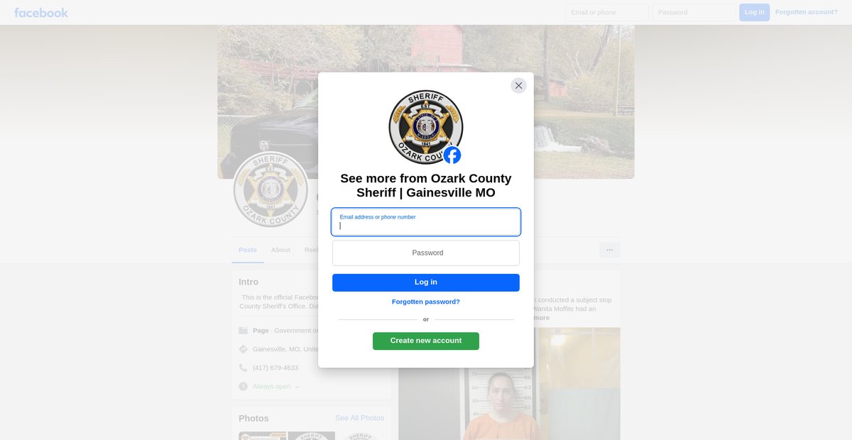 Preview of facebook.com