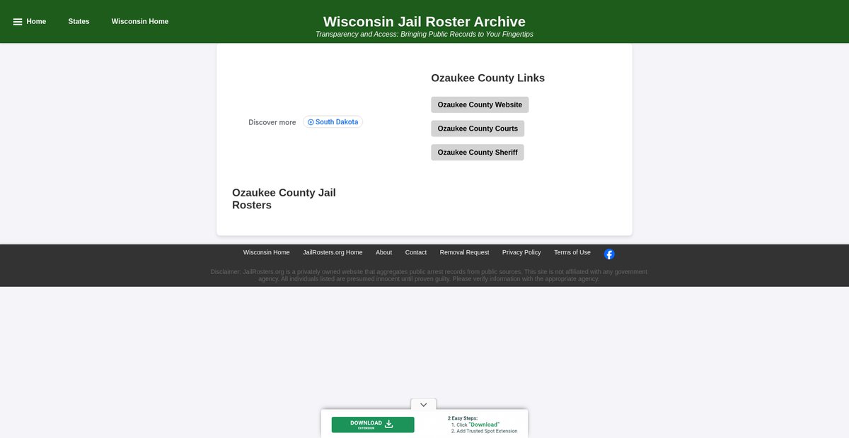 Preview of jailrosters.org