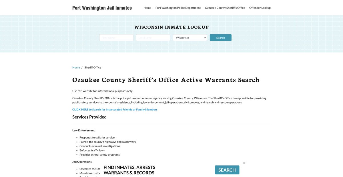 Preview of portwashingtonjail.org