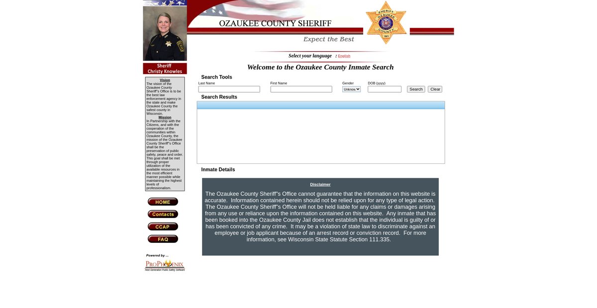 Preview of ppiloc.co.ozaukee.wi.us