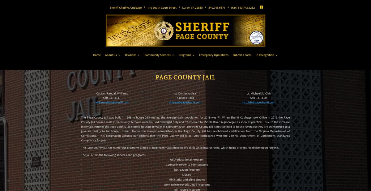 Preview of pagesheriff.com