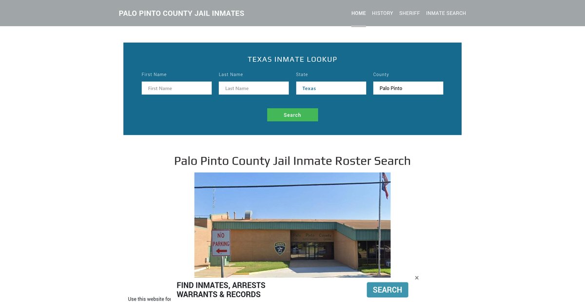 Preview of palopintojailroster.org