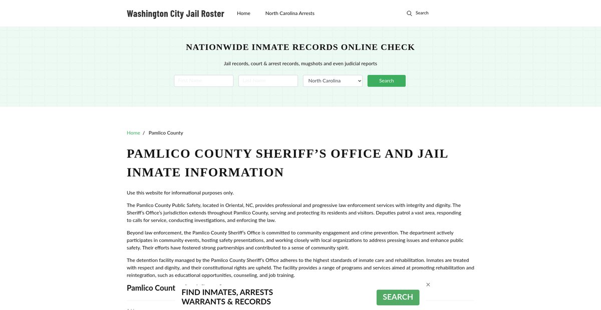 Preview of washington-nc.com