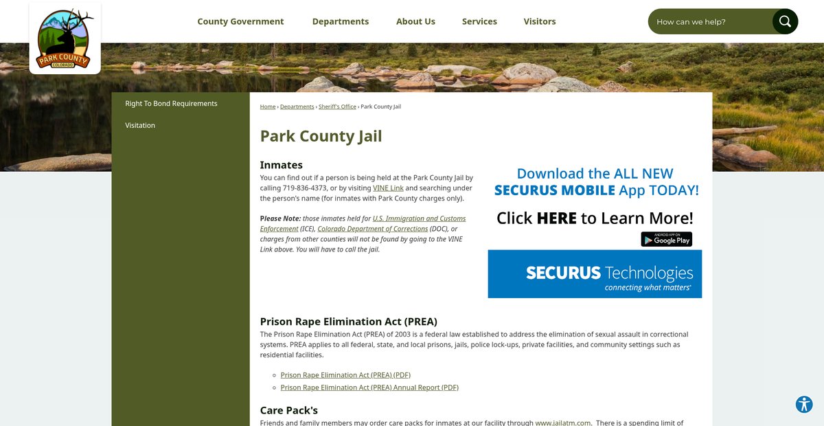 Preview of parkcountyco.gov
