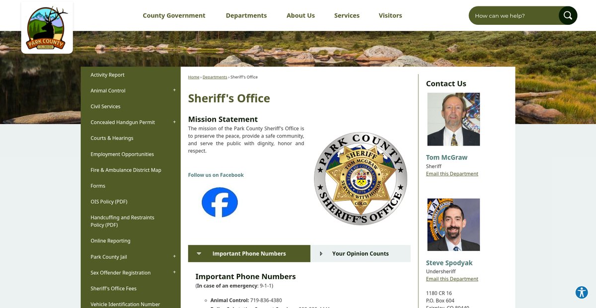 Preview of parkcountyco.gov