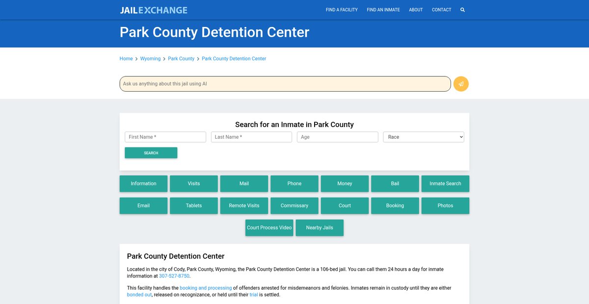 Preview of jailexchange.com