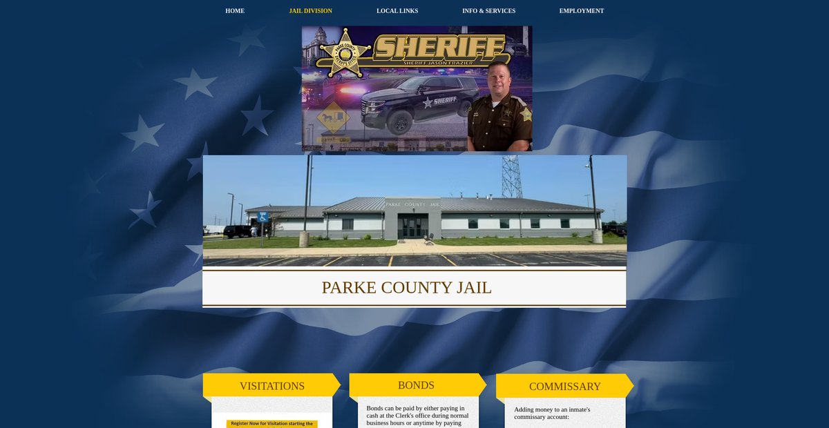 Preview of parkecountysheriff.net