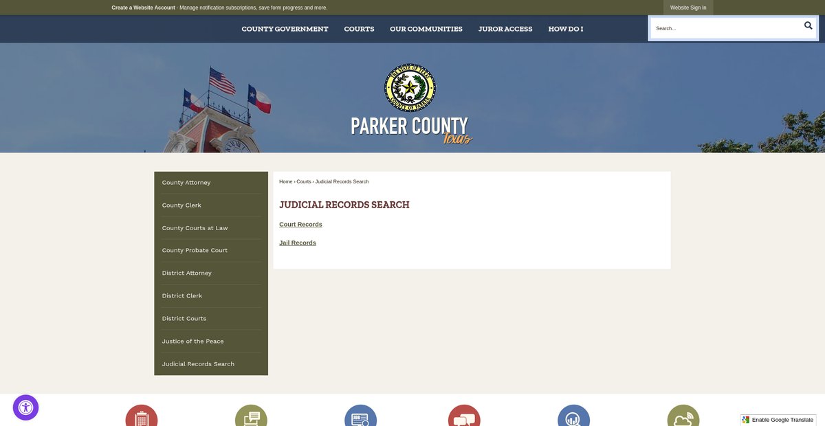 Preview of parkercountytx.gov