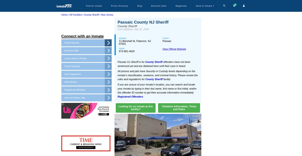 Preview of inmateaid.com