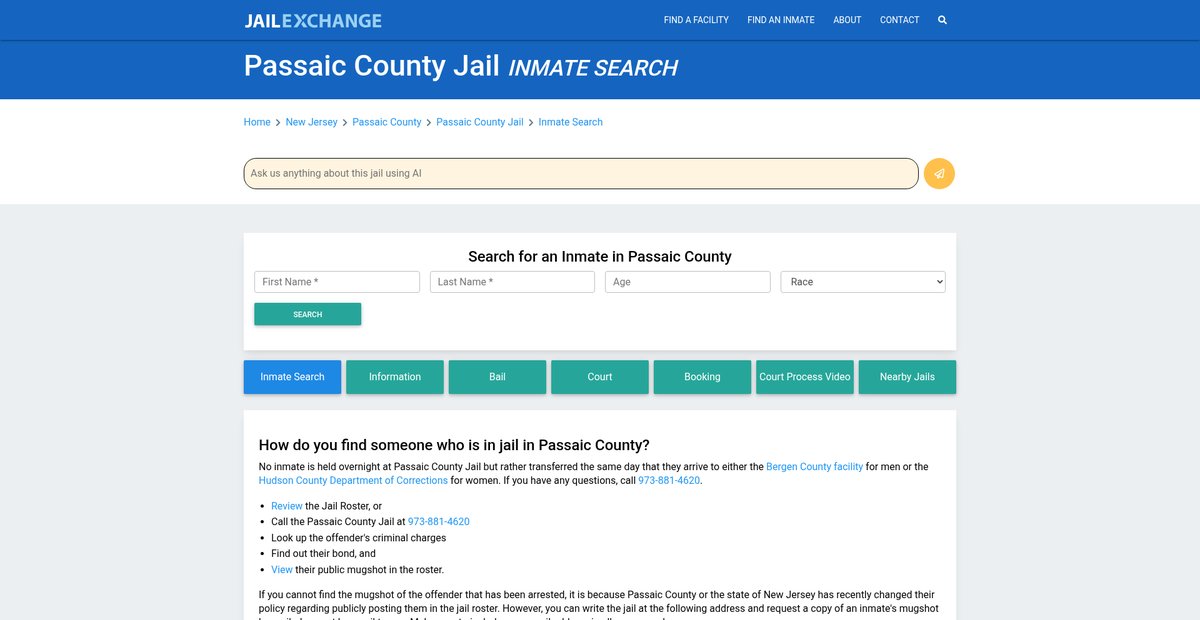 Preview of jailexchange.com
