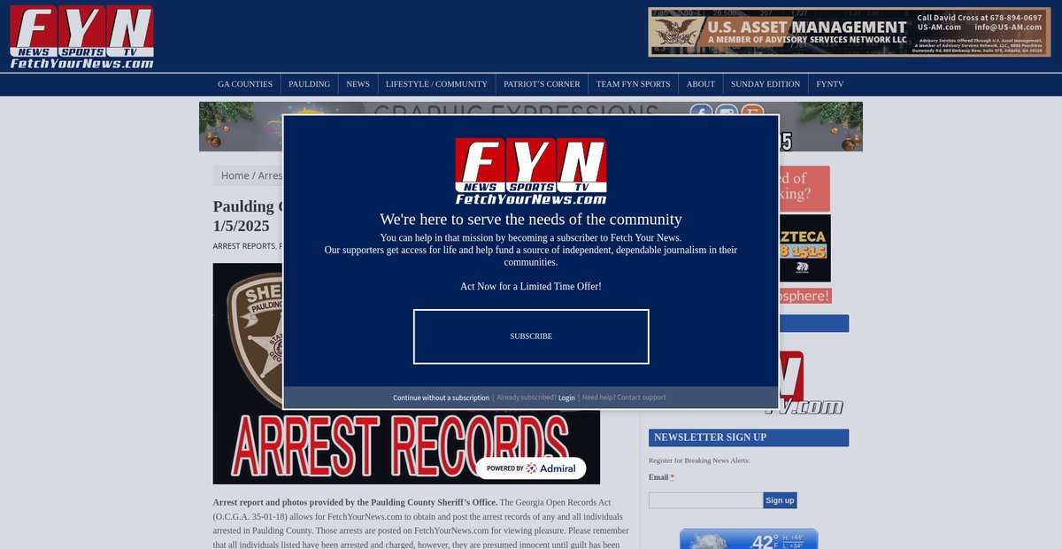 Preview of paulding.fetchyournews.com